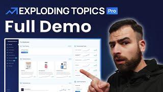 Exploding Topics Pro Demo: Pro Tools To Find & Track Trends