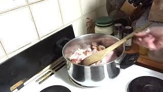 Cooking with Violet vixen episode 398 Smokey chicken hotpot