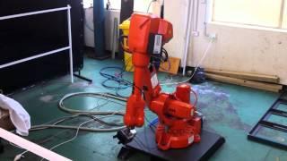 ABB IRB2600 Robot running Grasshopper Script