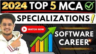 Top 5 MCA SpecializationsTop MCA Colleges! MCA Jobs & Career Scope#mca #colleges #specializations