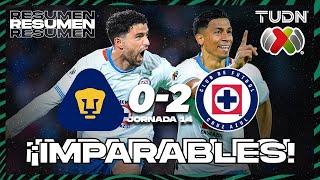 HIGHLIGHTS | Pumas 0-2 Cruz Azul | Liga Mx -AP2024 - J14 | TUDN