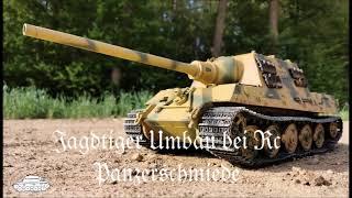 Jagdtiger 1:16  Baubericht 2021 bei Rc Panzerschmiede