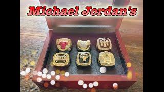 Chicago Bulls ALL 6 Championship Rings Review (Michael Jordans)