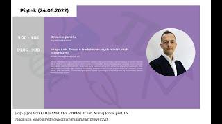 MKDUS 2.0 | WYKŁAD| PANEL FIOLETOWY| dr hab. Maciej Jońca, prof. US