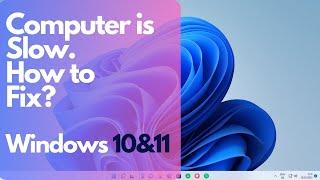 Computer is slow How to Speed up| Windows 11 (Complete Solution)