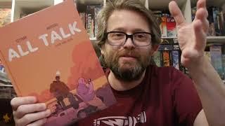 All Talk is an intriguing graphic novel about gangs and toxic masculinity