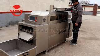 New Type Mesh Belt Roasting Machine To Roast Hazelnut