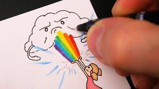 How I Made the Grumpy Cloud Flipbook