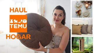 HAUL TEMU  HOGAR OTOÑO  ideas de decoración