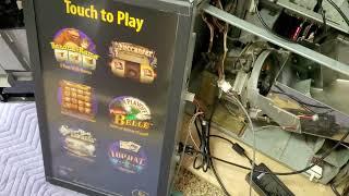 Odyssey Slot Machine LCD Flat Screen Conversion Test