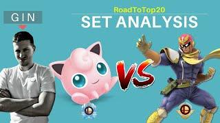 The closest game 5 I've ever played ... #RoadToTop20 - Set analysis - Jigglypuff vs Cpt. Falcon