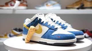 [NIKE x KASINA] G 나이키 X 카시나 SB 덩크 로우 80's 블루버스 BLUE BUS CZ6501-100