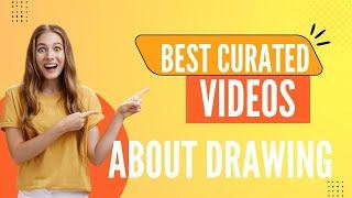 How to Draw Drawing with Letters | Best YouTube Videos | Easy Drawings