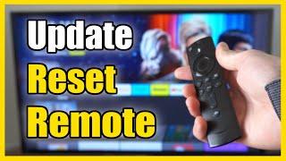 How to Update Fire TV Stick Remote & Reset (Easy Method)