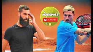 Benoit Paire vs Dennis Novak | R1 Lyon • Highlights