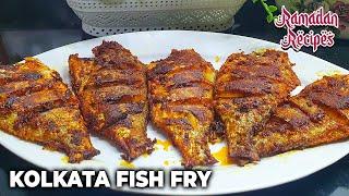 Kolkata Fish Fry | Bengali Fish Fry | Tasty Hilsa Fish Fry | Crispiest Fish Fry Recipe Ever