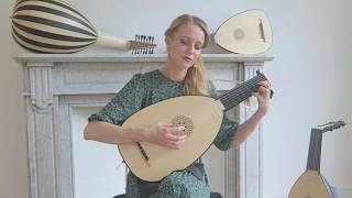 Ieva Baltmiskyte - Mille Regres by Hans Newsidler on 7 course lute by Muzikkon