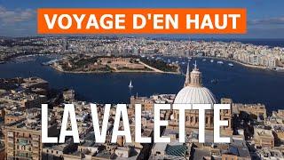 La Valette, Malte | Ville, plage, vacances, lieux, voyages | Drone vidéo 4k | Valette que voir