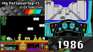 My Personal Top 15 ZX Spectrum Games From 1986