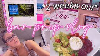 BAR PREP VLOG 5: MY STUDY STRATEGY 2 WEEKS OUT