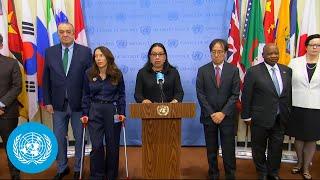 Non-permanent members of the Security Council on Gaza - Joint Security Council Media Stakeout