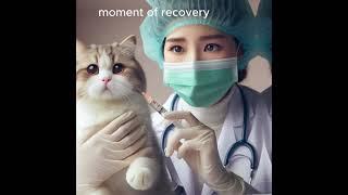 Poor Cat Infected with New Virus ⎮Kind Doctor⎮ Cute Cat ‍️ #cat #aicats #catvideos2024