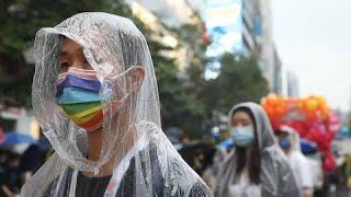 Thousands of people attend LGBTQ Pride marches in South Africa and Taiwan