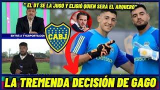 La tremenda decisión de Gago !! El DT eligió a su Arquero!!!🟡