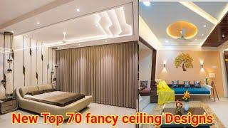 New Top 70 fancy ceiling Designs Living room & bedroom pvc vs Pop vs Gypsum false ceiling Home decor