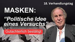 Maskentragen - politische Idee eines Versuchs (Walter Weber Prozess)