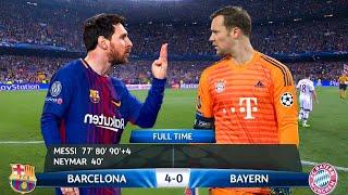 Manuel Neuer will never forget Lionel Messi's humiliating performance in this match