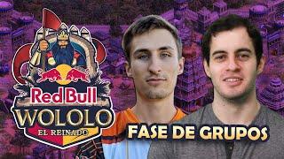  RED BULL WOLOLO: EL REINADO  F.GRUPOS - DIA 1  150.000$ - AGE OF EMPIRES 2 en VIVO en ESPAÑA