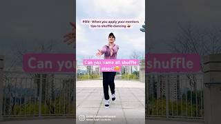 5 steps in 15 secs | Let’s revise | @pooja.dance.enthusiast #shuffledance #shorts