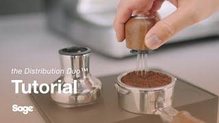 the Distribution Duo™ | How to avoid channeling and make perfect espresso | Sage Appliances UK