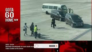 Nissanka Senathipathi leave Country - Gota go Home 2022 -04-04