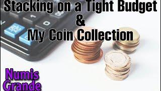 Stacking on a tight budget  l  My coin collection  #stacking #coins #silver