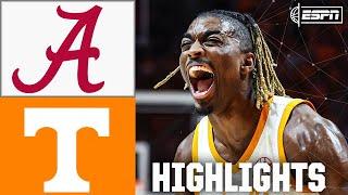  SEC SHOWDOWN  Alabama Crimson Tide vs. Tennessee Volunteers | Full Game Highlights | ESPN CBB