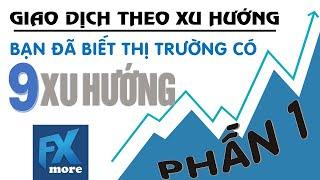 Giao dịch theo xu hướng (Phần 1) | Nhận biết 9 xu hướng thị trường Forex