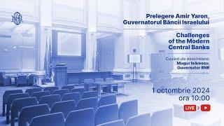 Prelegerea cu tema "Challenges of the Modern Central Banks"