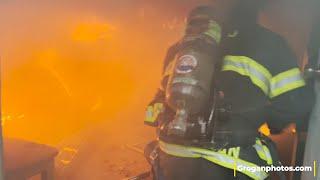 Elmont Basement Fire