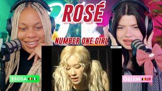 ROSÉ - number one girl (official music video) reaction