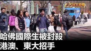 哈佛國際生被封殺 港澳、東大招手 |【民生八方事】| 2025052705 @gtvnews27