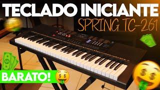 TECLADO BARATO PARA COMEÇAR!!! - Spring TC-261