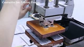 Silicone Rubber Keypad/Buttons/Keyboard - Conductive Ink Printing Process