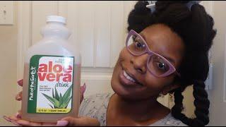 Detangle with Aloe Vera Juice