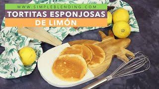 DEBES PROBAR ESTAS TORTITAS SUPER ESPONJOSAS SABOR LIMÓN | Los pancakes de limón más enponjosos