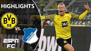 Erling Haaland's last-gasp winner lifts Dortmund over Hoffenheim | Bundesliga Highlights | ESPN FC