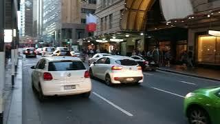 Downtown Sydney Australia.