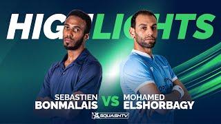  Bonmalais v Mo. ElShorbagy 󠁧󠁢󠁥󠁮󠁧󠁿 | U.S. Open Championships 2024 | RD2 HIGHLIGHTS