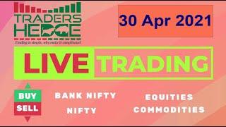 30 APR Bank Nifty & Nifty #LiveTrading #Nifty #BankNifty Live Analysis #priceaction #tradershedge